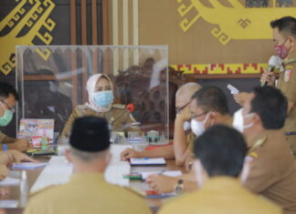 Bupati Tuba Buka Rakor Dengan Seluruh Camat Se – Kabupaten Tulang Bawang