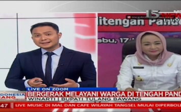 Live Streaming Talkshow, Bupati Tulang Bawang Jelaskan 25 Program Unggulan BMW