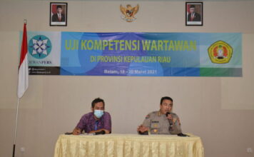 Kabid Humas Polda Kepri Didaulat Sebagai Narasumber UKW di Kota Batam