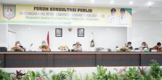 Bupati Asahan Buka Forum Konsultasi Publik Rancangan Awal RPJMD Tahun 2021-2026