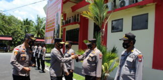Kapolres Sambut Kunker Kapolda Kepri, Berikut Agendanya Selama di Natuna