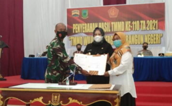 TMMD Ke-110 Resmi Ditutup, Wagub Kepri Pesan Jaga Semangat Gotong royong