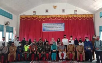 Hadiri Pelantikan BPD Bungbar, Marzuki Pesan Setiap Program Harus Transparan