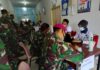 Prajurit Lantamal IV Semarakkan Serbuan Vaksin TNI