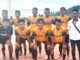 Tim Futsal Desa Mensanak Kembali Raih Juara I di Turnamen Futsal Mamut Cup 2021
