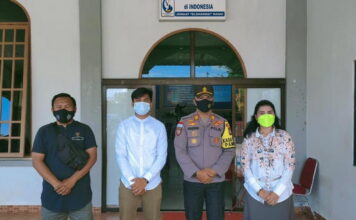 Ciptakan Situasi yang Aman Kondusif, Polres Natuna Laksanakan Pengamanan Ibadah Paskah