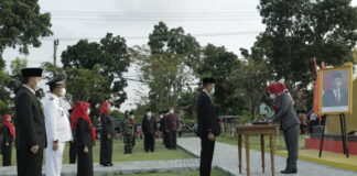 Bupati Tuba Lantik Pejabat Eselon II III dan IV di Taman Spot BMW Center