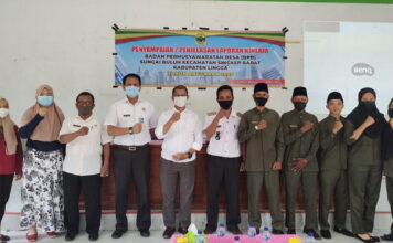Inspektorat Lingga Apresiasi Kinerja BPD Sungai Buluh
