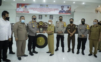 Pemkab Asahan Terima Surat Keputusan Sebagai Kabupaten Bebas dari Pungli Tahun 2021