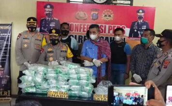 Kapolda Sumut Gelar Konferensi Pers Kasus Penyelundupan 57 Kg Sabu dan 5000 Butir Pil Ekstasi