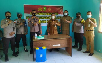 Polres Natuna Bentuk Posko Kewaspadaan Covid-19 di Kecamatan Bunguran Timur Laut