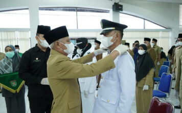 Bupati Asahan Lantik Pejabat Administrator dan Pengawas