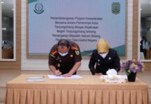 Akhirnya Aset Pemkab Bintan di Tanjungpinang Diserahkan ke Pemko