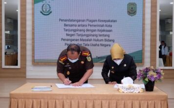 Akhirnya Aset Pemkab Bintan di Tanjungpinang Diserahkan ke Pemko