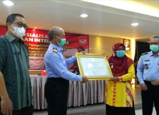 Pemkab Natuna Terima Penghargaan dari Kemenkumham