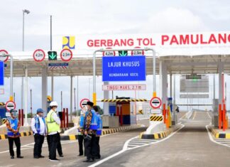 Presiden Jokowi Resmikan Dua Tol Sekaligus di Tangerang Selatan