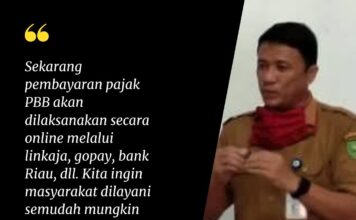 Terobosan Baru BP2RD Natuna, Bayar PBB Bisa Lewat Handphone