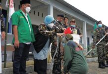 Tutup Diklatsar Banser, Wali Kota Serukan Semangat Persatuan