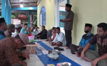Sekcam Katang Bidare Buka Puasa Bersama Masyarakat Desa Pulau Medang
