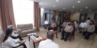 Audensi Kapolda Kepri Bersama Tim Kedeputian Pelayanan Publik Kemenpan -RB