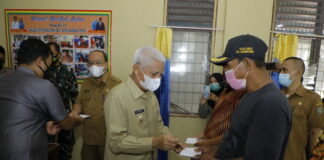 Bupati Asahan Salurkan 500 Paket Beras Kepada Kaum Dhuafa