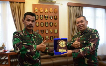Danlantamal IV Terima Kunjungan Danguskamla Koarmada I
