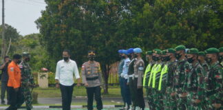 Polres Natuna Gelar Apel Kesiapsiagaan Operasi Ketupat Seligi 2021