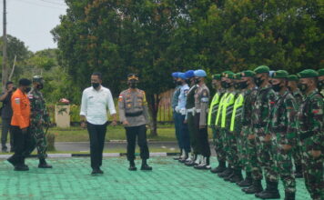Polres Natuna Gelar Apel Kesiapsiagaan Operasi Ketupat Seligi 2021