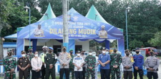 Bupati Asahan Lakukan Peninjauan Pos Larangan Mudik