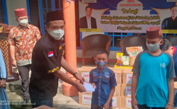 IWO Tuba Berbagi, Santuni Anak Yatim Piatu dan Lansia