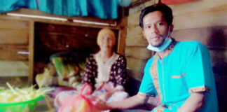 Sambut Lebaran 1442 H, Alumni 2005 SMA Negeri 1 Lingga Berbagi Paket Lebaran