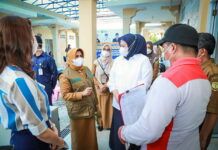 Walikota Tanjungpinang Bersama Wakil Gubernur Kepri Tinjau Pelaksanaan Vaksinasi Guru