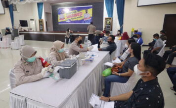 Polda Kepri Kembali Gelar Vaksinasi Massal Untuk Masyarakat