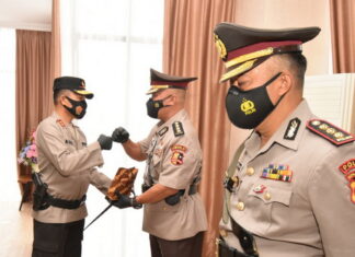 Sertijab Pejabat Utama Polda Kepri