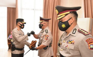 Sertijab Pejabat Utama Polda Kepri