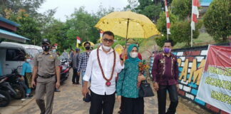 Kuker Ke Serasan Timur, Bupati Natuna Meminta ASN Turut Membantu Semua Program Pemda