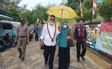 Kuker Ke Serasan Timur, Bupati Natuna Meminta ASN Turut Membantu Semua Program Pemda
