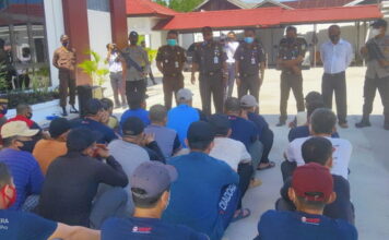 Kejari Natuna Eksekusi 23 Orang Terpida Nahkoda KIA Vietnam Pelaku Illegal Fishing