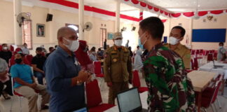 Ketua Komisi I DPRD Natuna Tinjau Vaksinasi Warga Batu Hitam