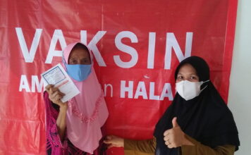 Warga Desa Tajur Biru Antusias Ikut Vaksinasi Massal