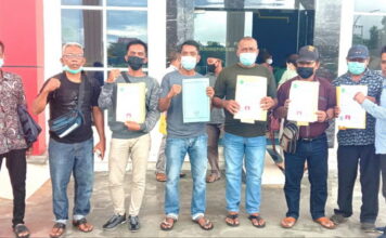 Senangnya Para Calon Kades Cuma Bayar Rp20 Ribu Urus Surat di Pengadilan Tanjung Pinang