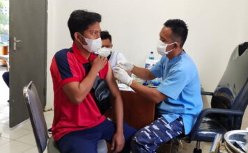 Lanal Ranai Dipercaya Sebagai Tempat Vaksinasi Covid-19 di Natuna