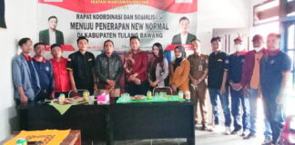 PW IWO dan LBH IWO Provinsi Lampung Kunker Ke PD IWO Tulang Bawang