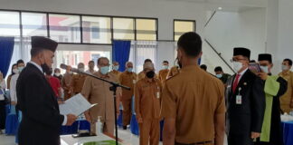 Boy Wijanarko Gantikan Hendra Kusuma Sebagai Pj Sekda Natuna