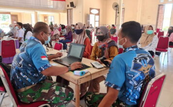 Danlanud Raden Sadjad Kembali Kerahkan Dokter dan Perawat RSAU Bantu Percepatan Vaksinasi di Natuna