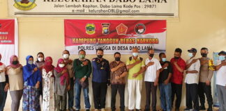 Polres Lingga Bentuk Kampung Tangguh Anti Narkoba