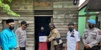 Sambut Hari Bhayangkara ke -75, Polres Lingga Gelar Bakti Sosial Serentak