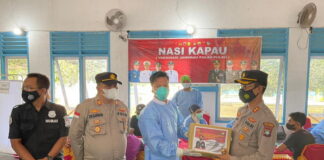 Kembali, Nasi Kapau Polres Natuna Arungi Lautan