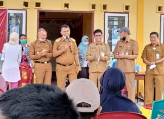 Bupati Natuna Janji Tuntaskan Perbaikan Pelabuhan Tanjung Pala Pulau Laut