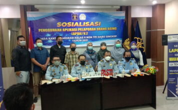 Imigrasi Dabo : Lapor Orang Asing Dengan APOA